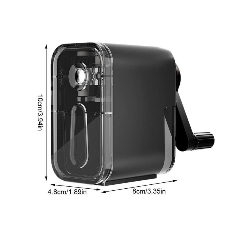 Stalinio kompiuterio sukamasis pieštukų drožtuvas automatiškai patenka į pagrindinius mokyklinius reikmenis rankinio mechaninio įrankio studento prizas