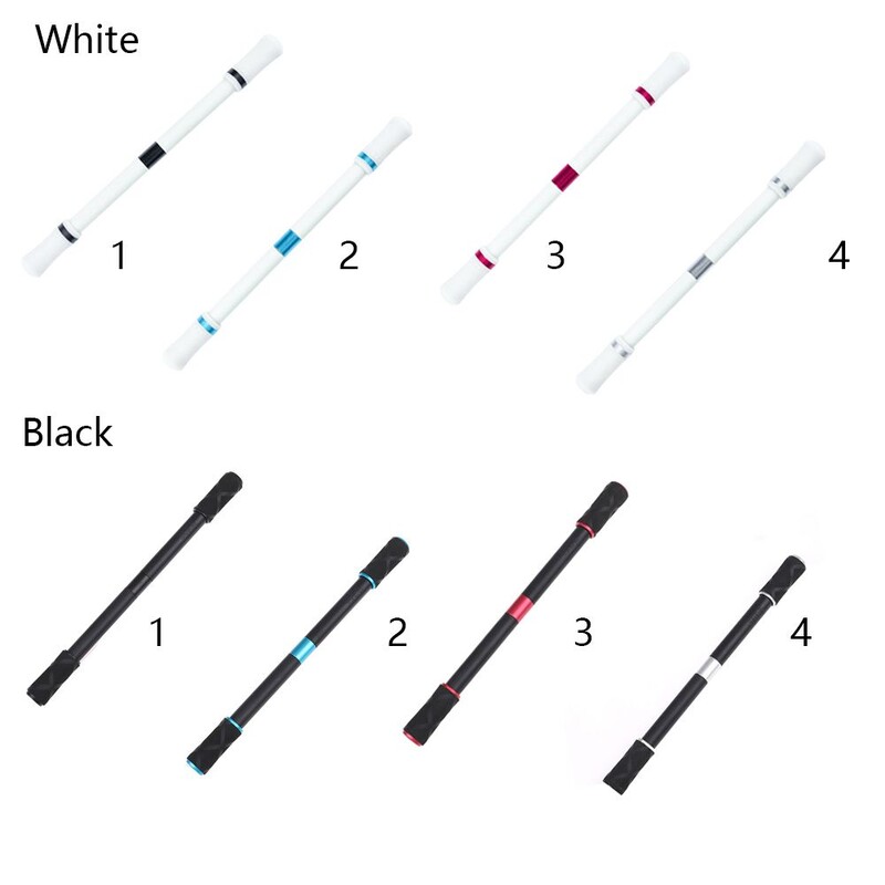 Stilo rotativ agravat, antiderapant, pix rotativ pentru jocuri, pentru degetele, jucărie inteligentă, papetărie, rechizite școlare