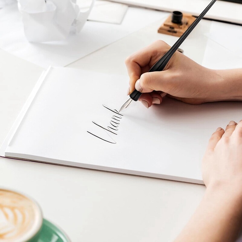 10 TK kaldkalligraafia kastmispliiatsi komplekt Koomiksipliiatsi otsadega Vedel kirjutuspliiats, 2-ühes joonistuspliiatsihoidja 8-osalise otstega