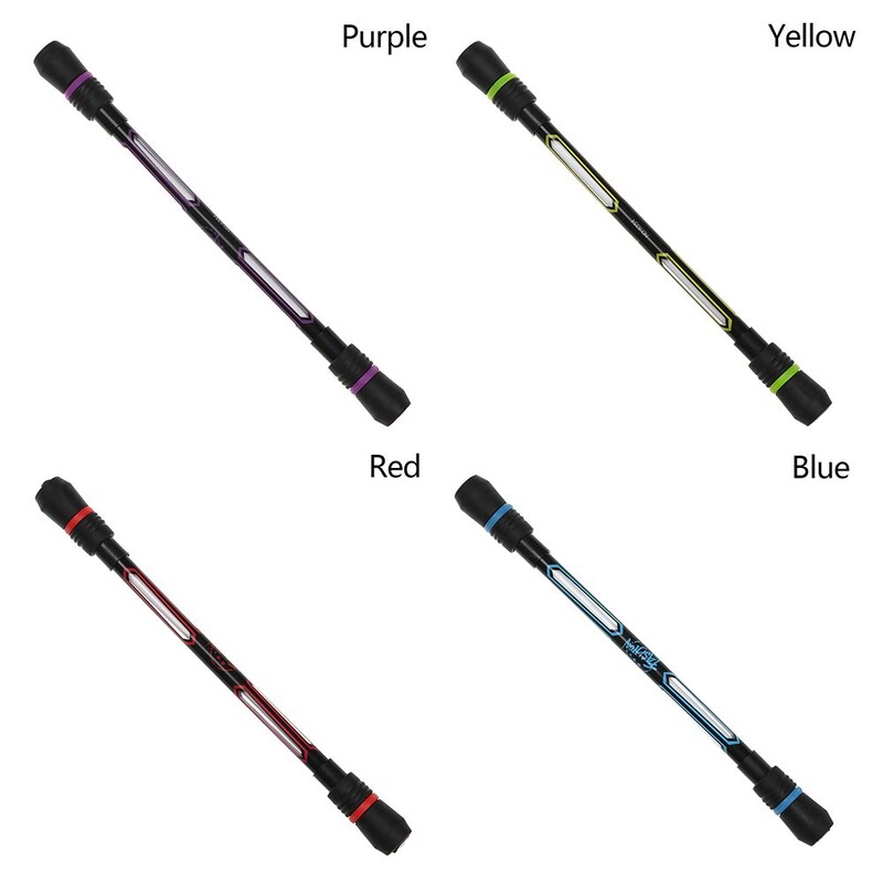 1Pc protuklizna olovka za okretanje Kreativna igračka protiv stresa Spinner Igračka za ublažavanje stresa Alat za pisanje za odraslu djecu Igračka protiv stresa Školski pribor