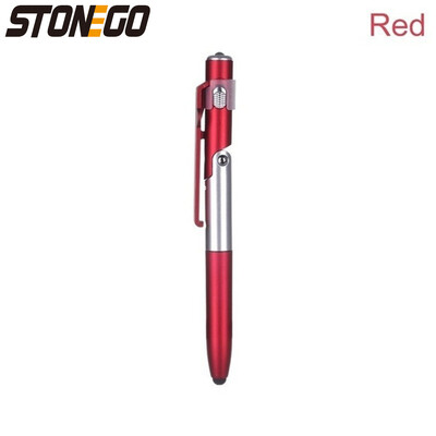 Stylus STONEGO multifuncțional 4 în 1 pliabil stilou cu bilă (lanternă + suport) pentru tabletă telefon mobil
