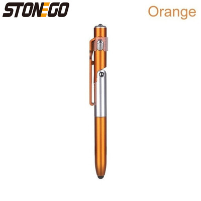 Stylus STONEGO multifuncțional 4 în 1 pliabil stilou cu bilă (lanternă + suport) pentru tabletă telefon mobil