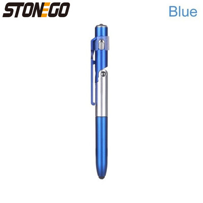 Stylus STONEGO multifuncțional 4 în 1 pliabil stilou cu bilă (lanternă + suport) pentru tabletă telefon mobil