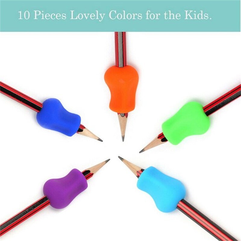 10 buc. Suport practic pentru creion pentru copii Ajutor de scris Grip Instrumente de corectare a posturii