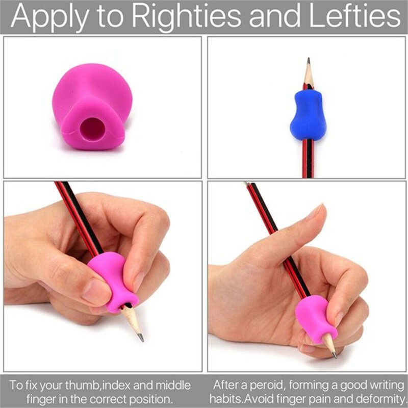 10 buc. Suport practic pentru creion pentru copii Ajutor de scris Grip Instrumente de corectare a posturii