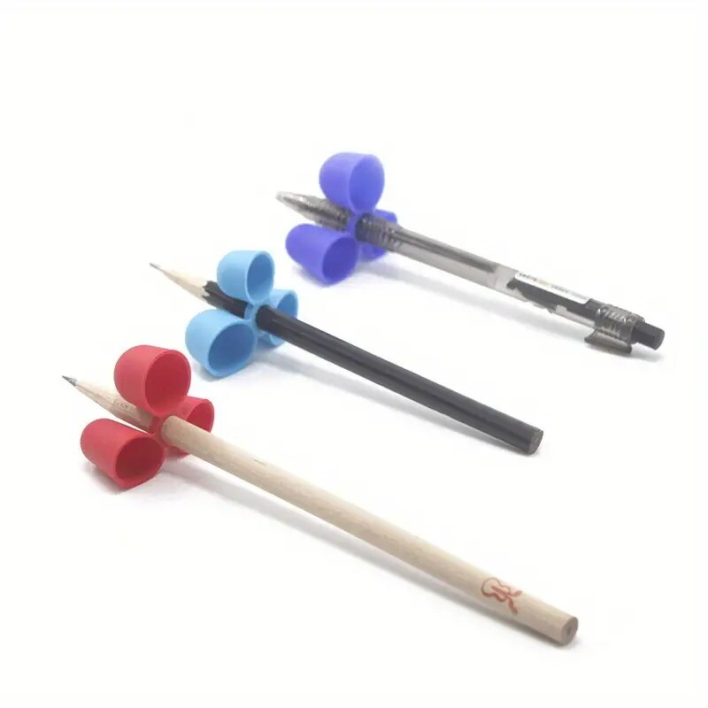 5-1 kom. Dječja olovka za pisanje, držač olovke za učenje, silikonski držač za olovku za dijete, ispravljanje držanja rukopisa