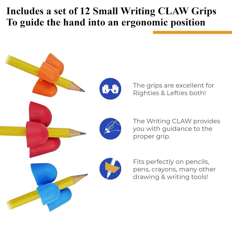 5-1 kom. Dječja olovka za pisanje, držač olovke za učenje, silikonski držač za olovku za dijete, ispravljanje držanja rukopisa