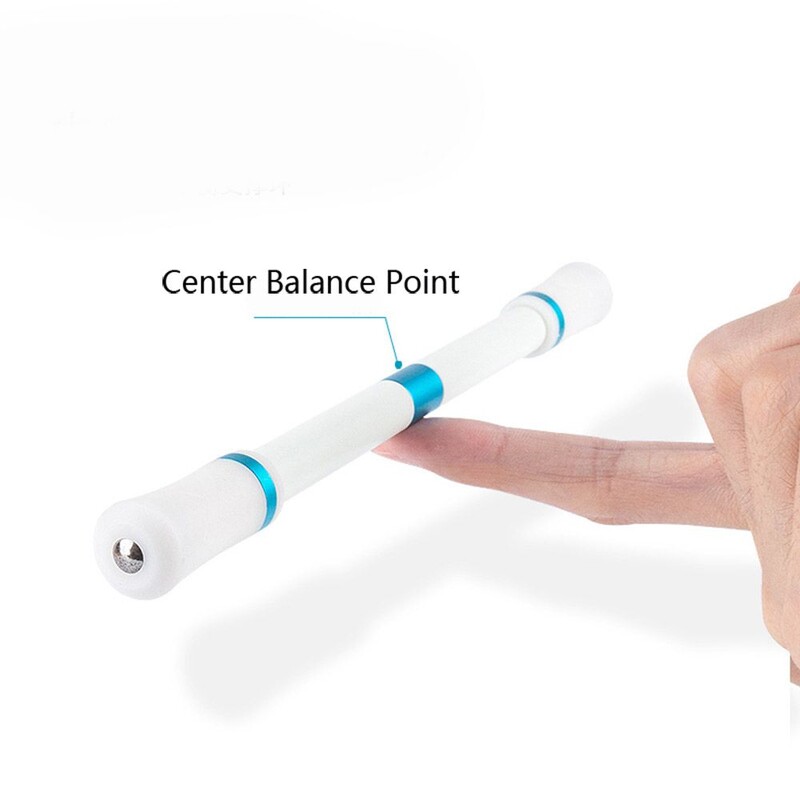 Новаторска въртяща се писалка за игри, противоплъзгаща се въртяща се писалка, неплъзгаща се, утежнена, търкаляща се интелигентна играчка, писалка за облекчаване на натиска на пръстите