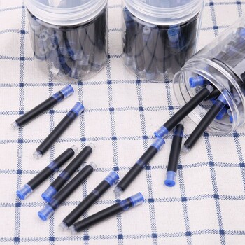 30 τμχ Jinhao Universal Black Blue Fountain Pen Ink Sac Cartridges 2,6mm Ανταλλακτικά Σχολικό Γραφείο