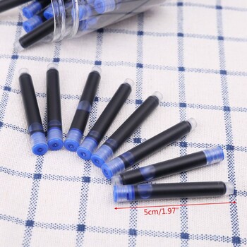 30 τμχ Jinhao Universal Black Blue Fountain Pen Ink Sac Cartridges 2,6mm Ανταλλακτικά Σχολικό Γραφείο