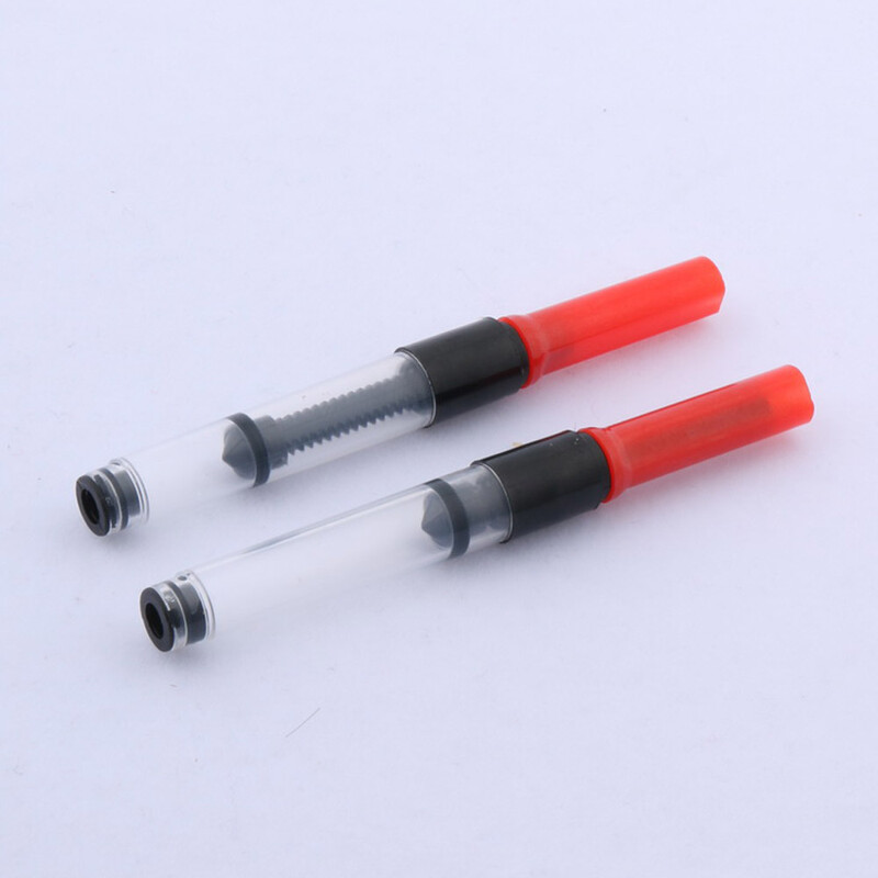 5 kom Red Office 3,4 MM plastična nalivpera s velikim rupama, pretvornik za punjenje tinte