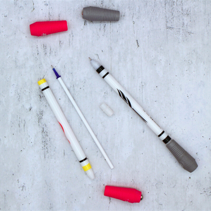 2 tk Creative Spinning Pliiats Pöörake kerimiseks Pastapliiats Multifunktsionaalne kirjatarbed Õppimise tõhustamiseks Lastele Kontoritarbed