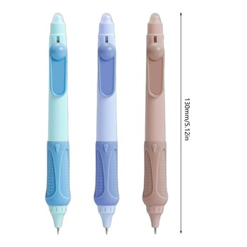 3Pieces Erasable Gel Pen Erasable Retractable Gel Pen for Student Kid Reward