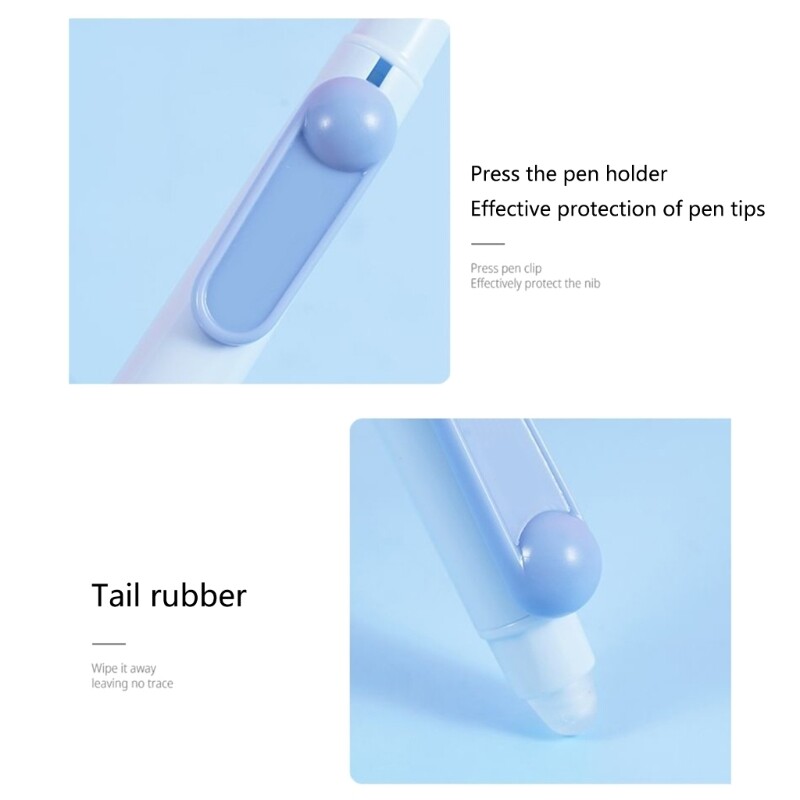 3 dalių ištrinamas gelio rašiklis, ištraukiamas, ištraukiamas gelio rašiklis, skirtas studento vaiko apdovanojimui