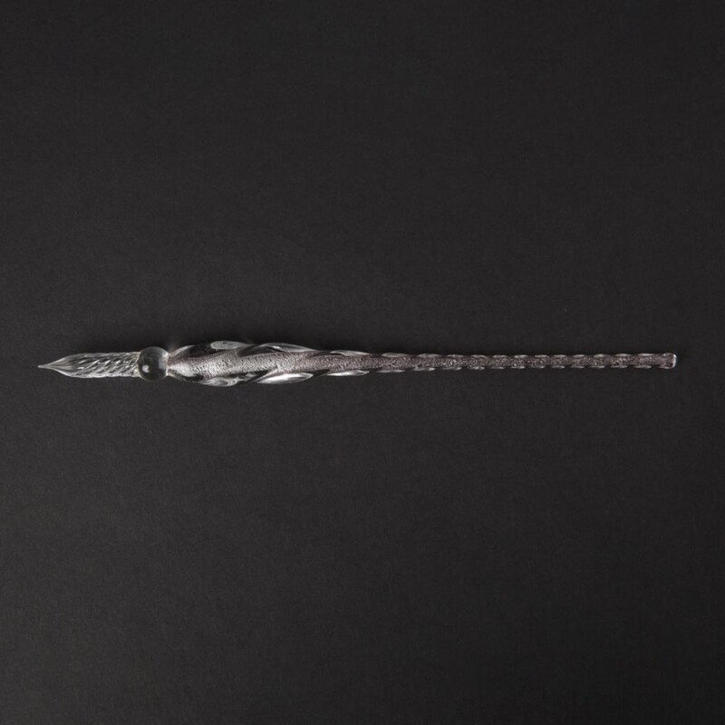 Spalvingas panardinamasis rašiklis Komiksų piešimo rašiklis Elegantiškas stiklinis rašiklis, skirtas kaligrafijos tapybai su lygiomis linijomis Gražūs spalvų efektai Lengvi