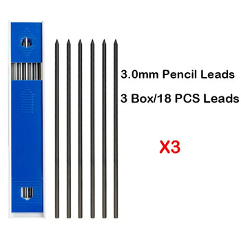 1/2/3 Boxs 3,0mm HB Replacement Refill Leads Refill Refill for Mechanical Automatic Pencils Χαρτικά Σχολικά προμήθειες γραφείου