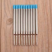 10 buc/lot Meta Pen Refill Scoala Office Pen Ballpoint Refill Smooth Fine 0.5mm Medium pentru Parker Pen Papetărie Cadouri