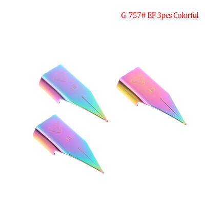 3 buc 757 # Accesorii stilou stilou orbitor F/EF/M Penna de artă Rechizite școlare stilou stilou birou scris papetărie studenți