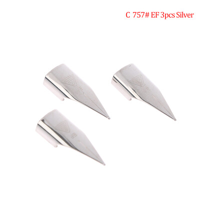 3 buc 757 # Accesorii stilou stilou orbitor F/EF/M Penna de artă Rechizite școlare stilou stilou birou scris papetărie studenți