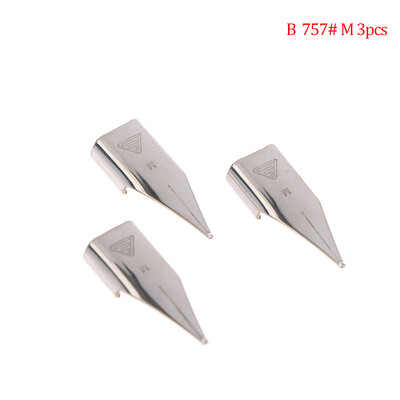 3 buc 757 # Accesorii stilou stilou orbitor F/EF/M Penna de artă Rechizite școlare stilou stilou birou scris papetărie studenți