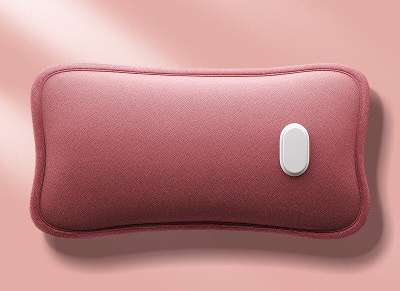 Bevandenis grafeninis karšto vandens butelis, šiltas vanduo pilvui, įkraunamas elektrinis rankų šildytuvas kūdikiams, karšto vandens butelis, pliušinio audinio dangtelis