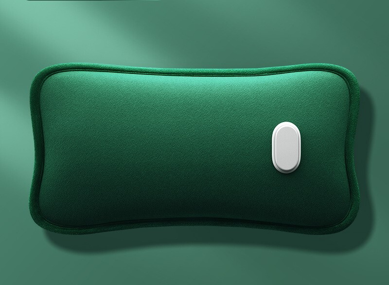 Bevandenis grafeninis karšto vandens butelis, šiltas vanduo pilvui, įkraunamas elektrinis rankų šildytuvas kūdikiams, karšto vandens butelis, pliušinio audinio dangtelis