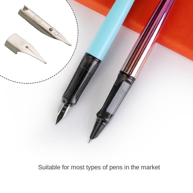 1/5/10 buc. Vârf stilou de înaltă calitate, ușor de instalat, 0,38 mm, rechizite școlare, articole de papetărie, rechizite de scris cu vârf înmuiat retro