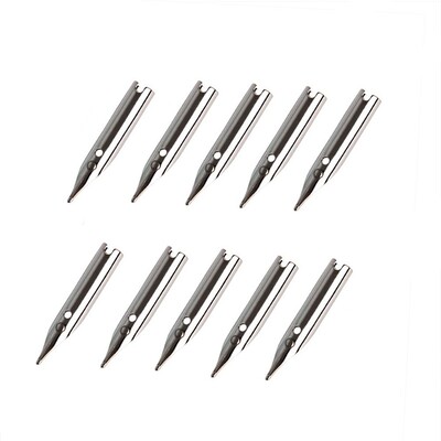 10 bucăți de înaltă calitate pentru birou, 0,38 mm, accesorii pentru pix pentru școală, înlocuitori de vârfuri pentru stilouri, instrumente de scris, vârfuri pentru stilou