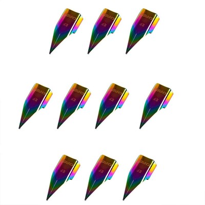 10 bucăți de înaltă calitate pentru birou, 0,38 mm, accesorii pentru pix pentru școală, înlocuitori de vârfuri pentru stilouri, instrumente de scris, vârfuri pentru stilou