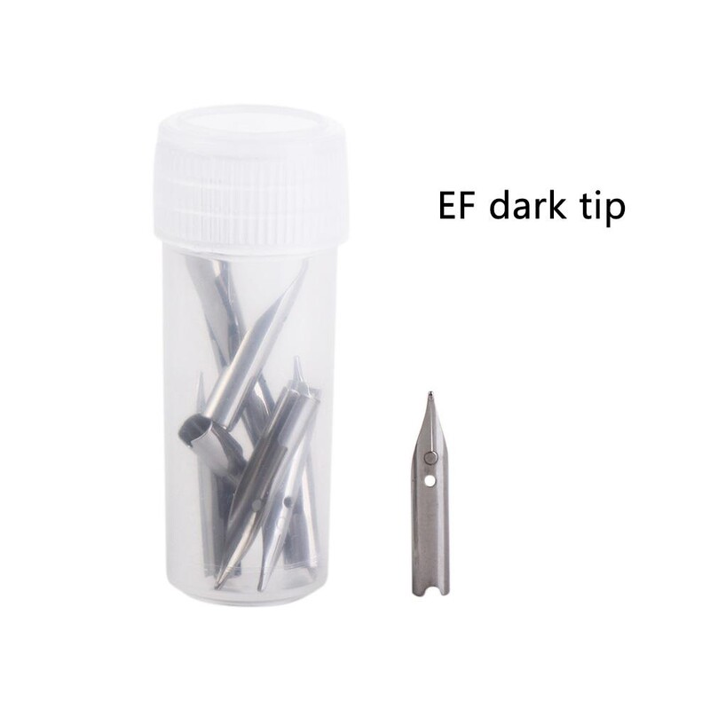 10 bucăți de înaltă calitate pentru birou, 0,38 mm, accesorii pentru pix pentru școală, înlocuitori de vârfuri pentru stilouri, instrumente de scris, vârfuri pentru stilou