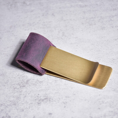 Clip pentru stilou din piele naturală Jurnal Husă pentru creion din alamă Papetarie pentru elevi de școală Accesorii pentru caiet retro Oțel inoxidabil