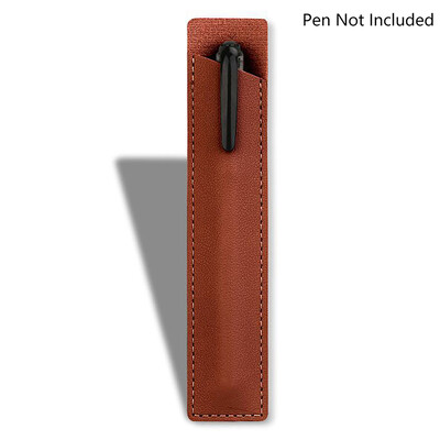 PU odinis pieštukų laikiklis Mokyklinis rašiklio laikymo krepšys Rašiklio dėklas Kawaii Pen Apsauginė rankovė Maža Ženklų rašiklio dangtelis Odinis Dėklas Dovanos