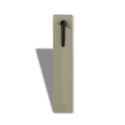 1 vnt Vienspalvis odinis Pu rašiklio dėklas Kanceliarinės prekės rašiklio dėklas Plunksnakočio dėklas Tušinukų dėklas Įbrėžimams atsparus rašiklio dėklas