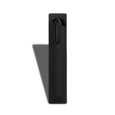 1 vnt Vienspalvis odinis Pu rašiklio dėklas Kanceliarinės prekės rašiklio dėklas Plunksnakočio dėklas Tušinukų dėklas Įbrėžimams atsparus rašiklio dėklas