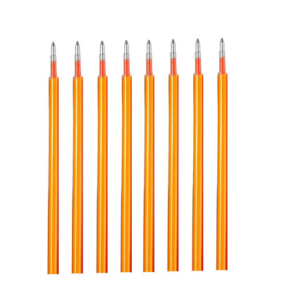 8 tk/komplekt kustutatav geelpliiatsi täitmine 0,5 mm kuuliotsik Sinine must punane tindiga täitevardad 8 värviline kirjutamine joonistus maalimine pestav käepide