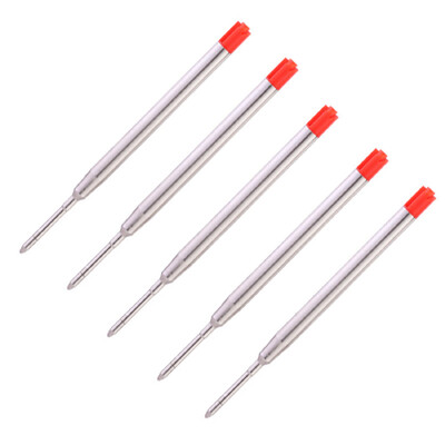 5 komada 1 mm kemijske olovke srednje oštrice, punjenja za olovke, zamjenska punjenja za olovke Parker Školski uredski pribor