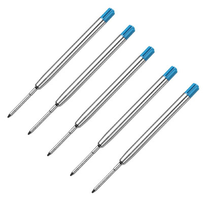 5 komada 1 mm kemijske olovke srednje oštrice, punjenja za olovke, zamjenska punjenja za olovke Parker Školski uredski pribor