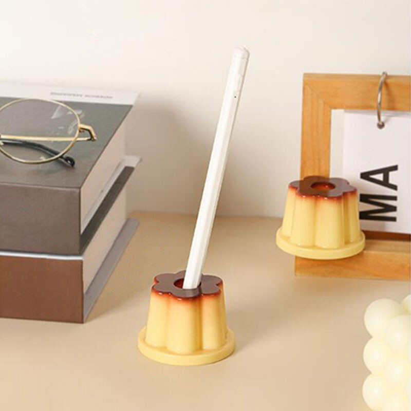 Slatki držač za olovke u obliku pudinga, višenamjenski stolni organizator za četkicu za zube, olovka, mali dodaci - idealan poklon