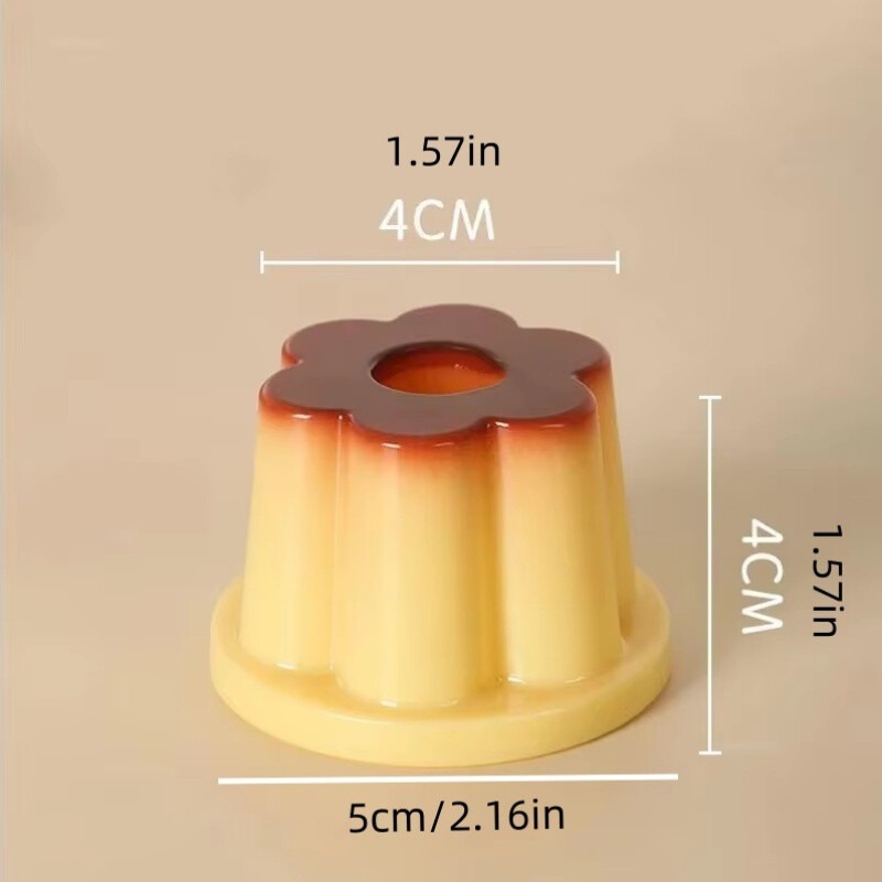 Slatki držač za olovke u obliku pudinga, višenamjenski stolni organizator za četkicu za zube, olovka, mali dodaci - idealan poklon