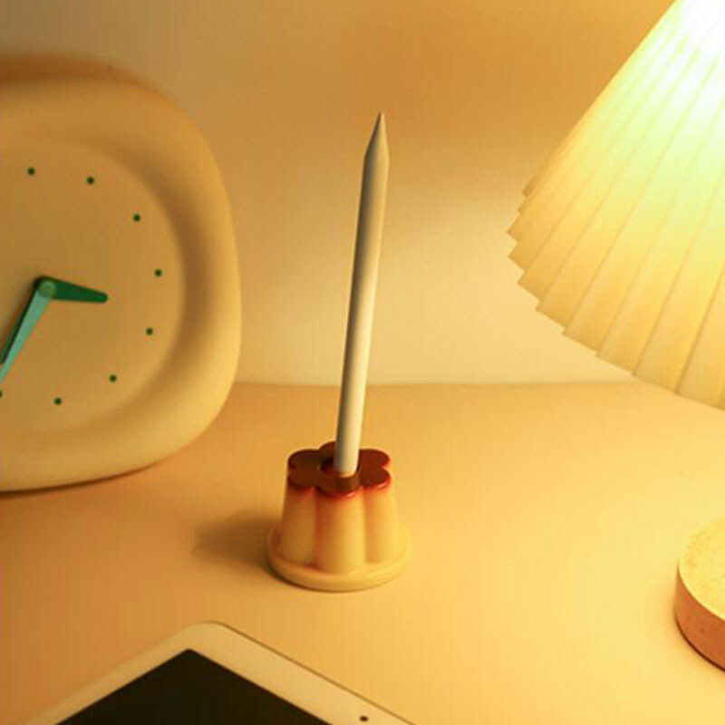 Slatki držač za olovke u obliku pudinga, višenamjenski stolni organizator za četkicu za zube, olovka, mali dodaci - idealan poklon