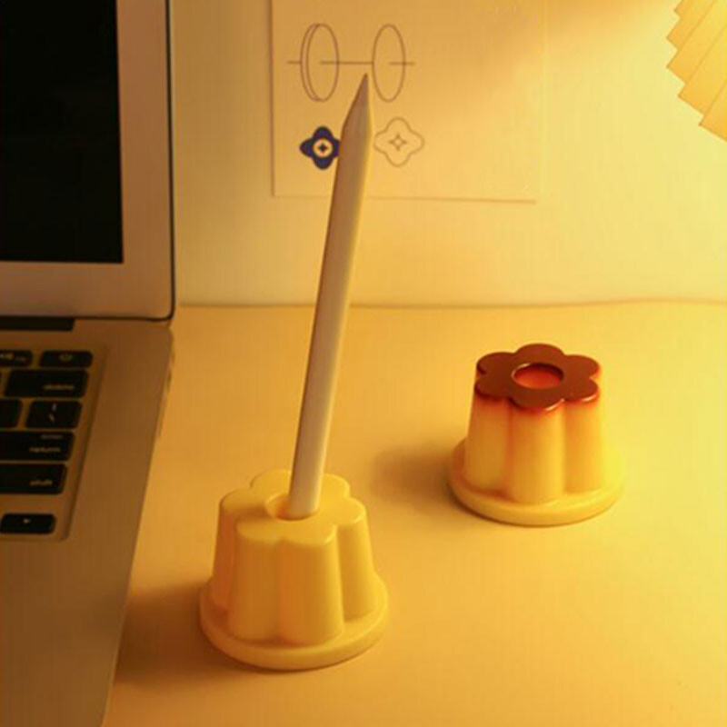 Slatki držač za olovke u obliku pudinga, višenamjenski stolni organizator za četkicu za zube, olovka, mali dodaci - idealan poklon