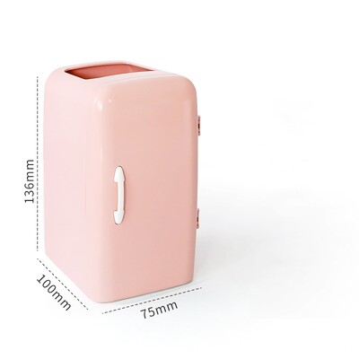 Hladnjak Držač za olovke Kreativni mini lonac Stol Uredan spremnik Torbica za traku Gumica Organizator stola A7527