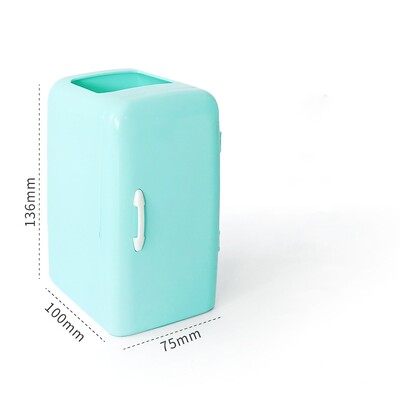 Hladnjak Držač za olovke Kreativni mini lonac Stol Uredan spremnik Torbica za traku Gumica Organizator stola A7527