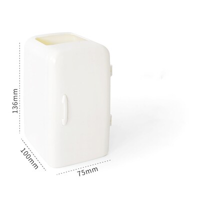 Hladnjak Držač za olovke Kreativni mini lonac Stol Uredan spremnik Torbica za traku Gumica Organizator stola A7527