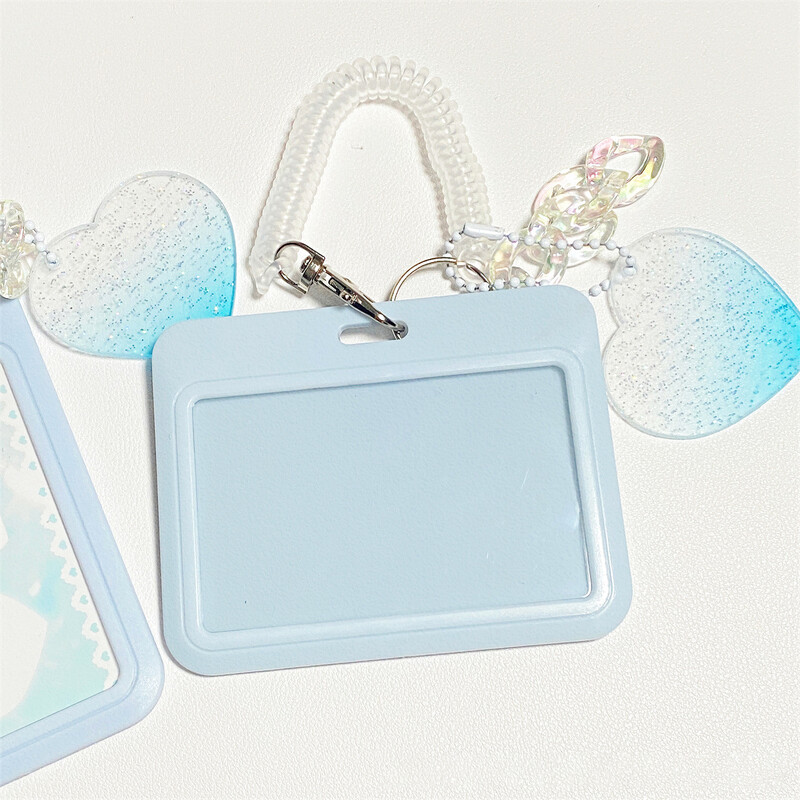 Suport transparent pentru cartele foto, mâneci pentru fotografii, suport pentru carduri Idol Kpop, protector foto, carte de autobuz, materiale de papetărie pentru studenți, nou