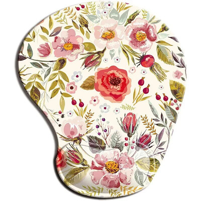 Ергономична подложка за мишка в скандинавски прост стил с опора за дланта на китката Нехлъзгаща се гумена подложка Бюро за ръце Подложка за ръце Поддръжка за китката