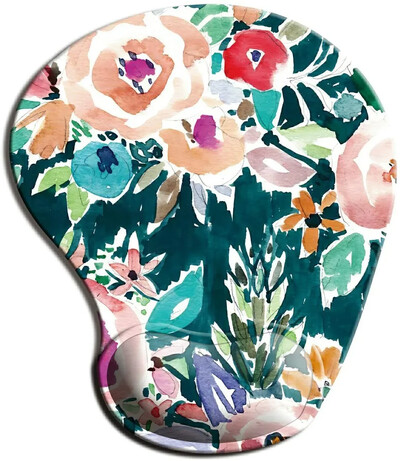 Ергономична подложка за мишка в скандинавски прост стил с опора за дланта на китката Нехлъзгаща се гумена подложка Бюро за ръце Подложка за ръце Поддръжка за китката