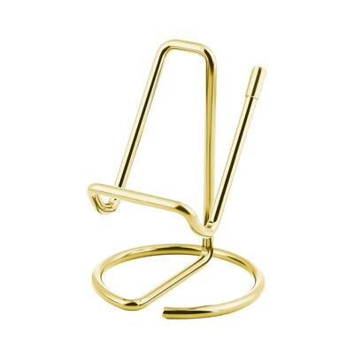 1 tk Retro Gold Rose Gold metallist kaardihoidja lauale visiitkaartide hoidja alus metallist kontori lauaarvuti nimekaardihoidja