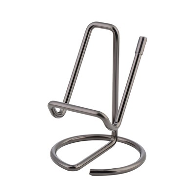 1 tk Retro Gold Rose Gold metallist kaardihoidja lauale visiitkaartide hoidja alus metallist kontori lauaarvuti nimekaardihoidja