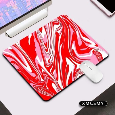 Tastatură din cauciuc Mouse Pad Anime Gamer Covoraș de birou cu adeziv-protecție Covorașe de marmură pentru jocuri Accesorii pentru computer Tampă de mouse Cabinet laptopuri